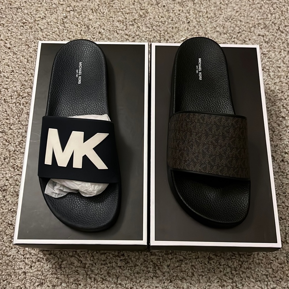 Package Deal! Michael Kors Slides for Men
